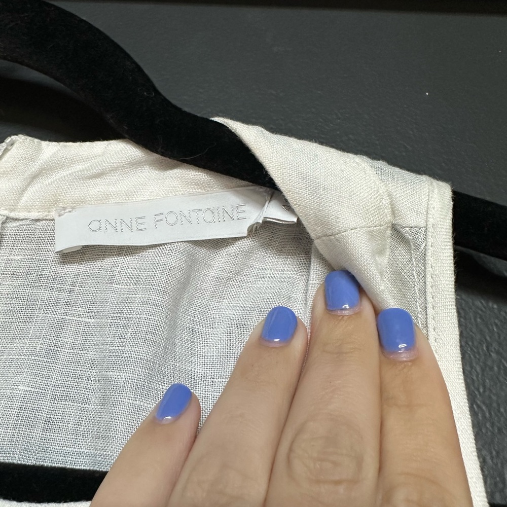 Anne Fontaine Maryvonne Linen Dress EU 42 - Picture 2 of 3